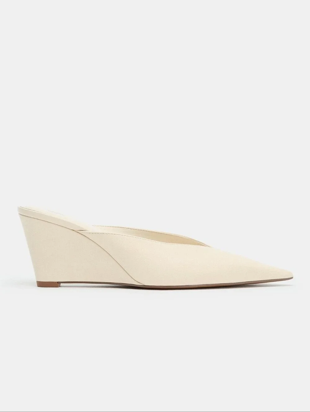 ZARA SLINGBACK WEDGE SHOES US 7.5